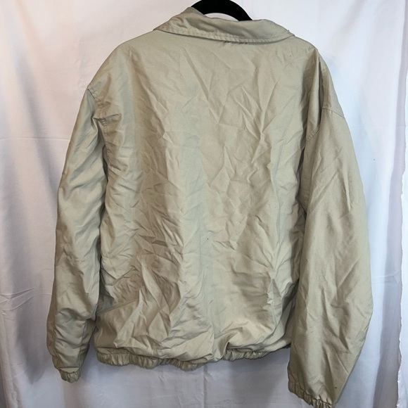 Cherokee Jacket Harrington Windbreaker Lining Long Sleeve Full Zip Collared Top - Picture 10 of 11